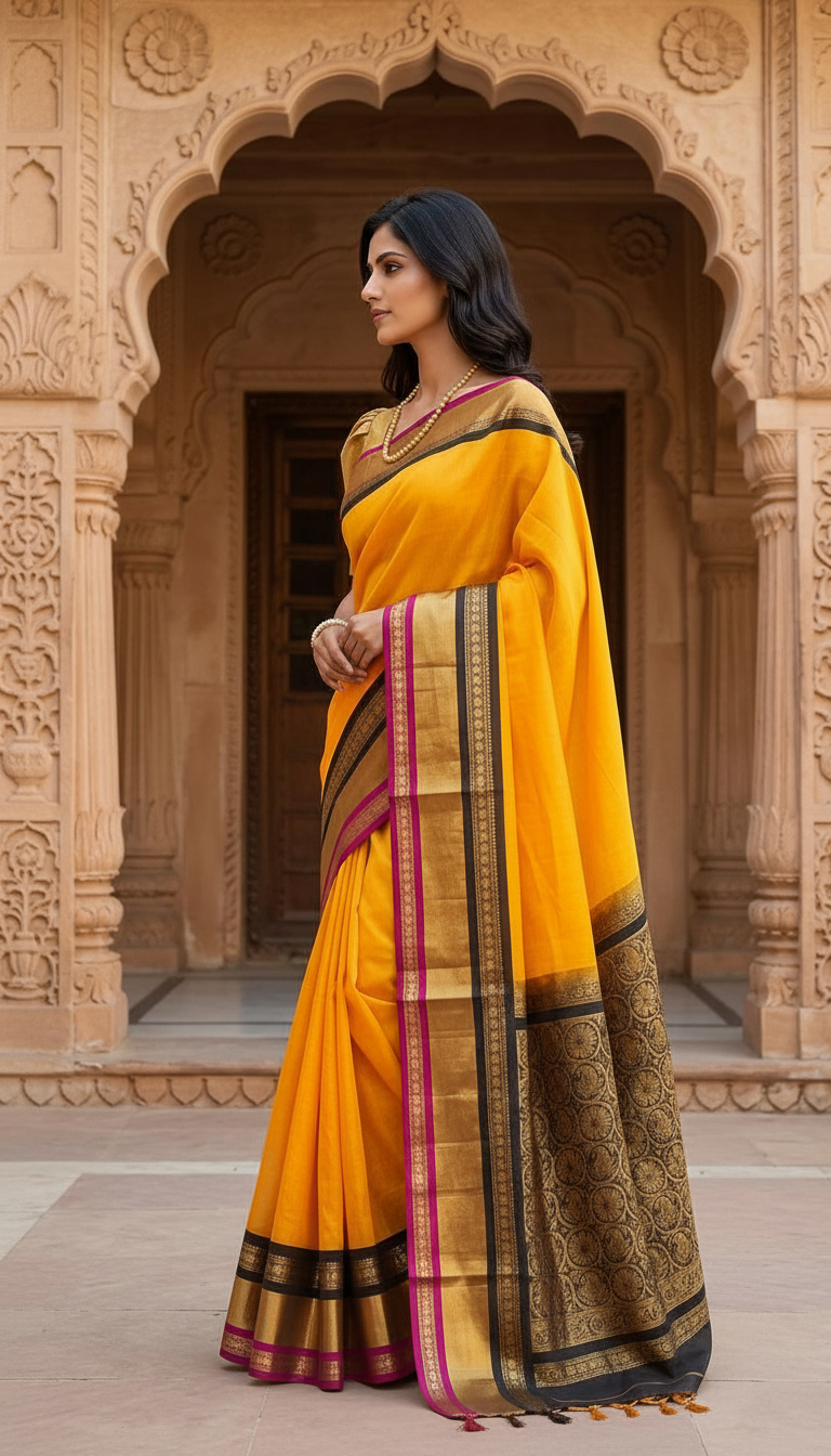 Banarasi Silk Saree view 2