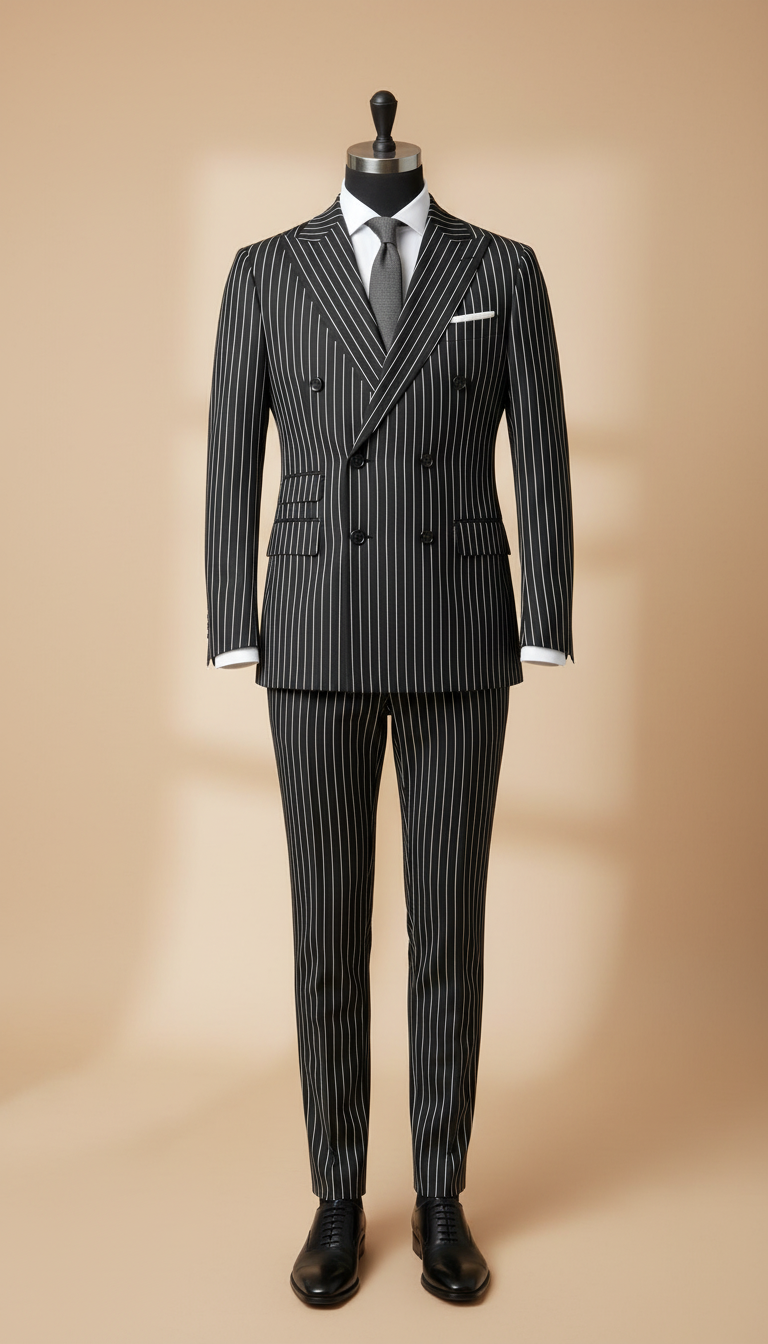 Striped Suit Fabric