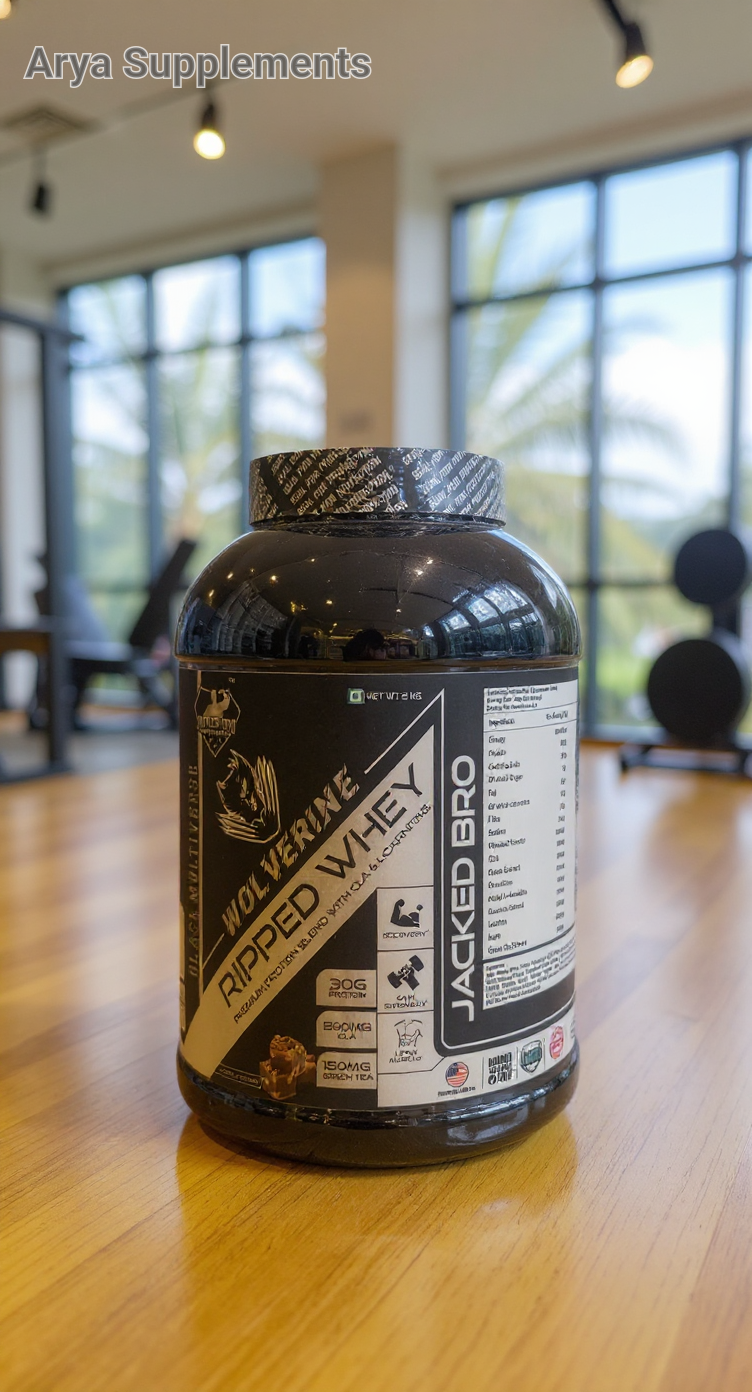 Jacked Bro Wolverine Ripped Whey