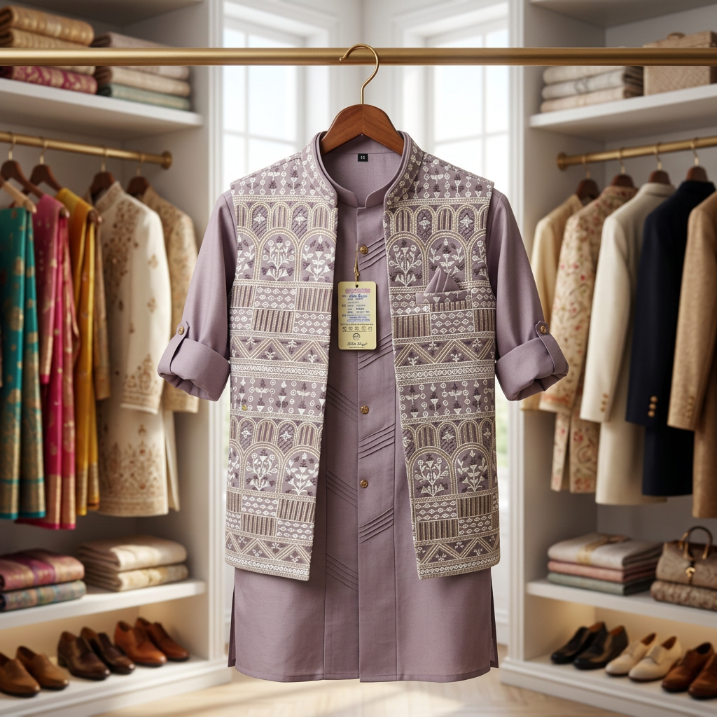 Kids Ethnic Kurta Set view 2