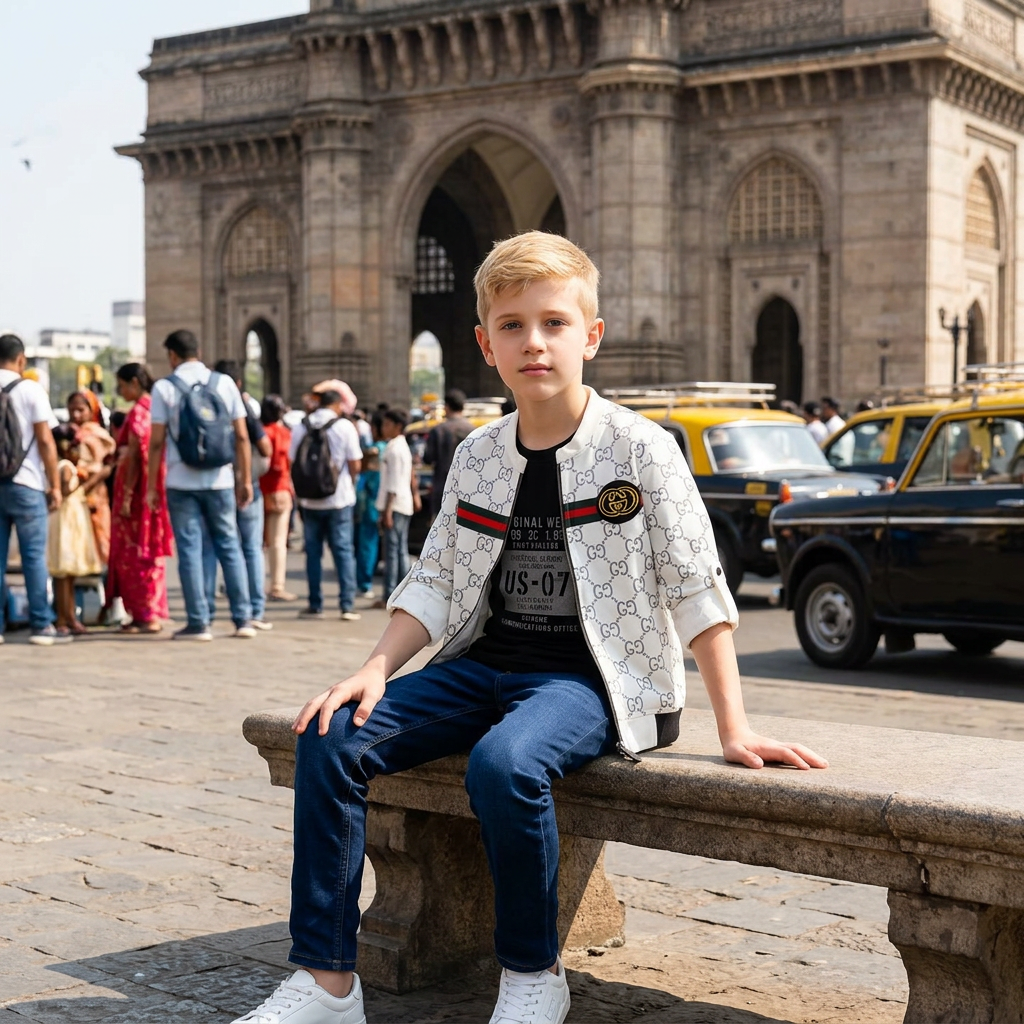 Designer Kids Jacket view 3