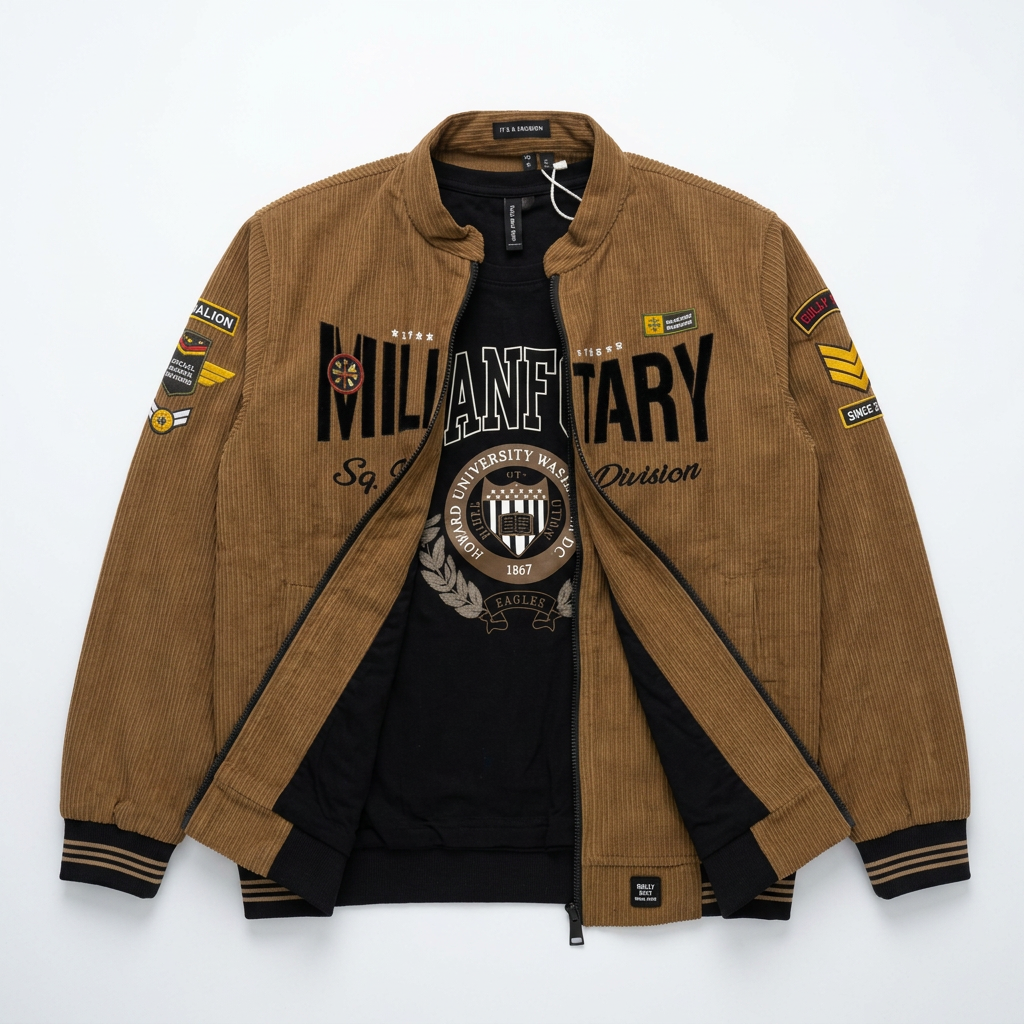 Military Jacket by Sim Sim Kids Wear view 3