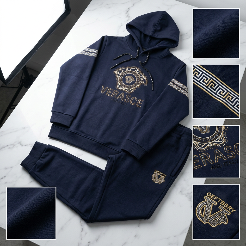 Versace Hoodie and Pants Set view 2