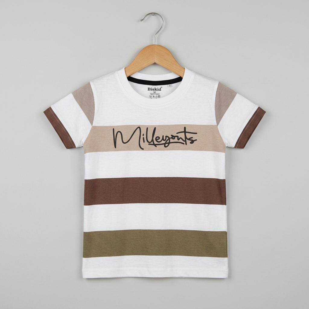 Biskid Striped T-Shirt view 2