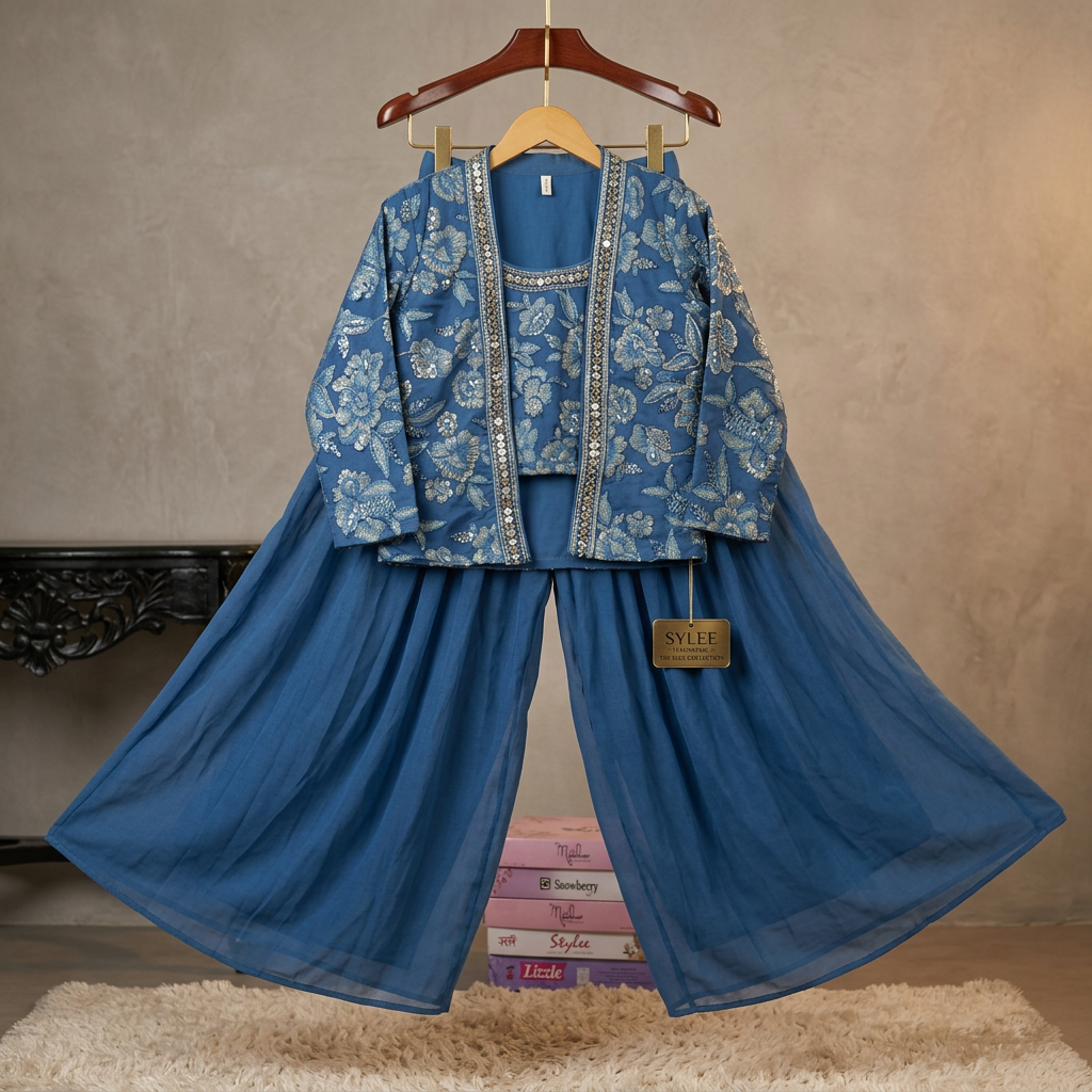 Girls Ethnic Suit Set view 2