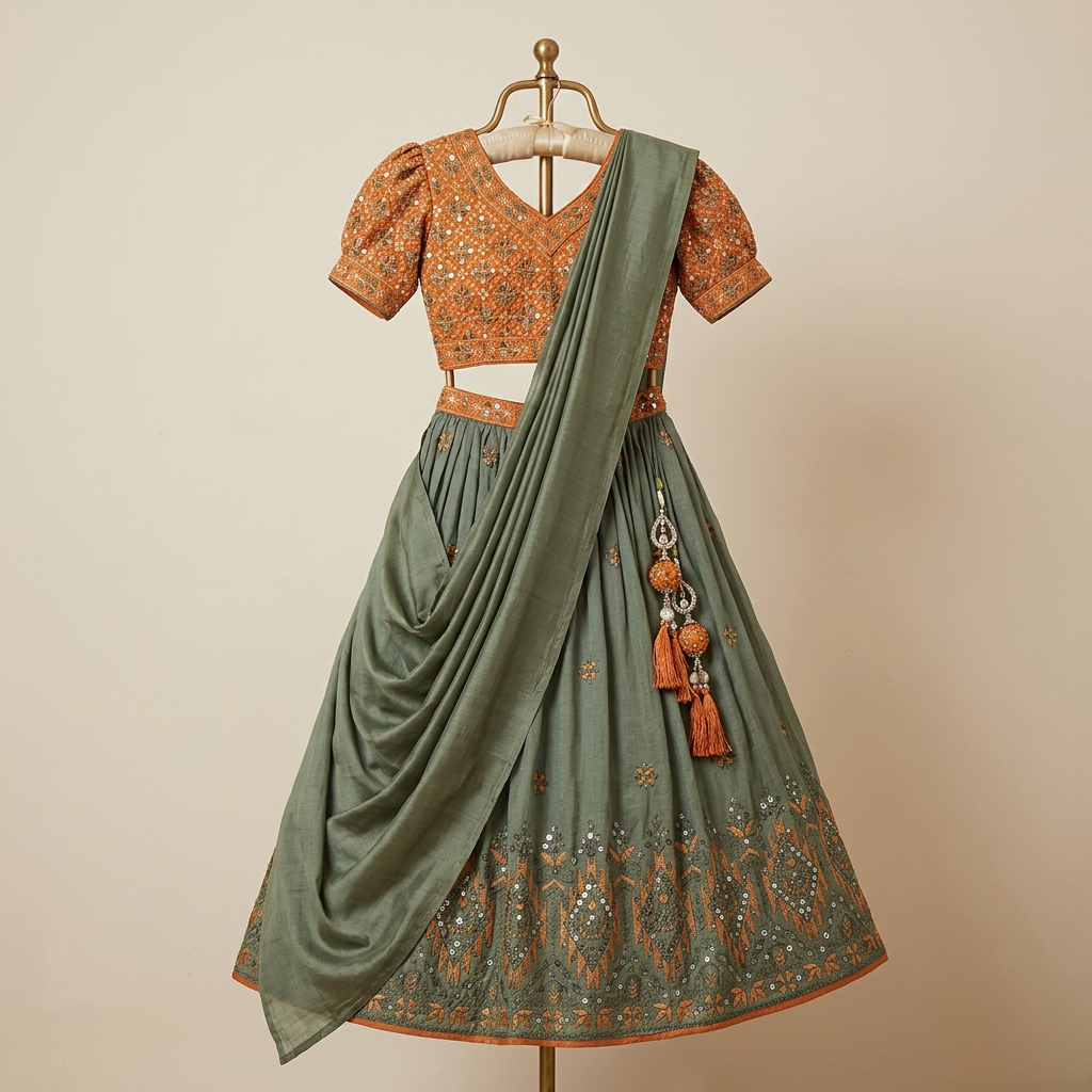 Ethnic Skirt view 2