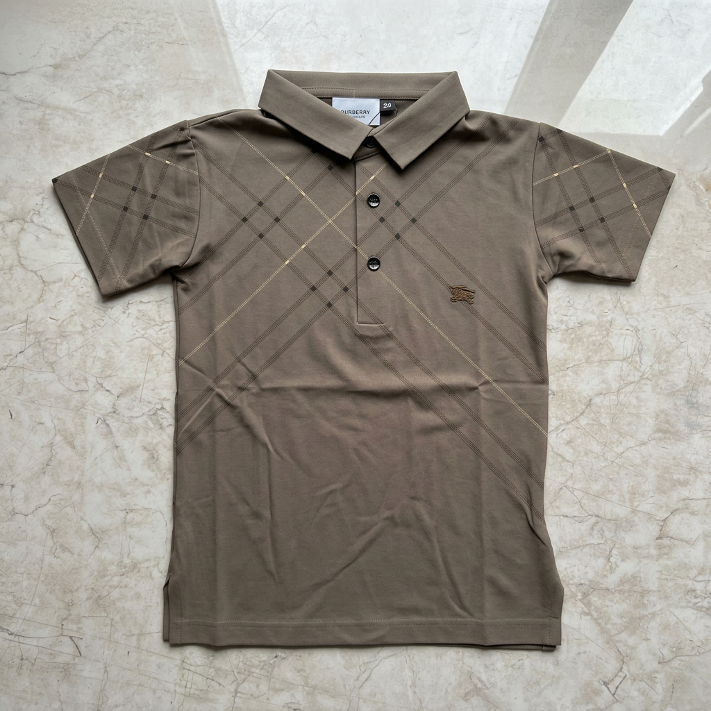 Burberry Check Polo Shirt view 3