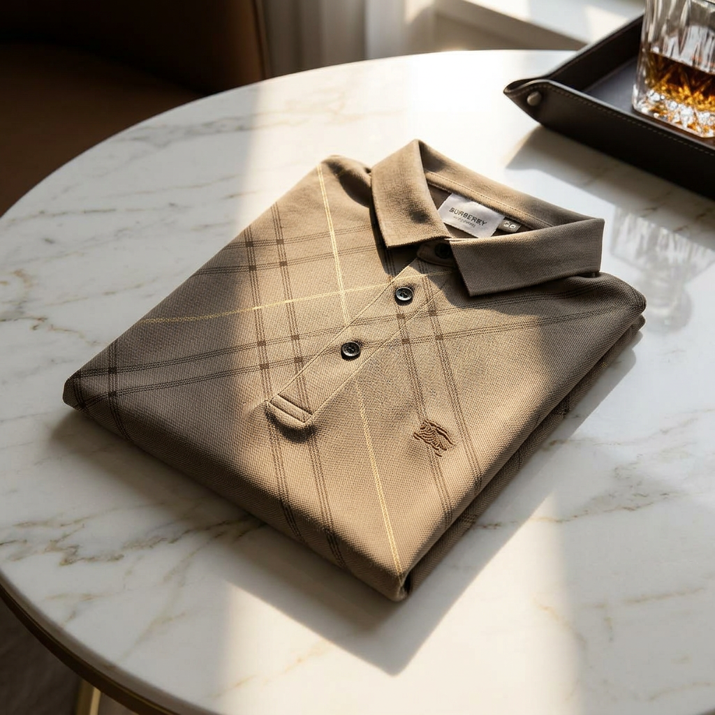 Burberry Check Polo Shirt view 2