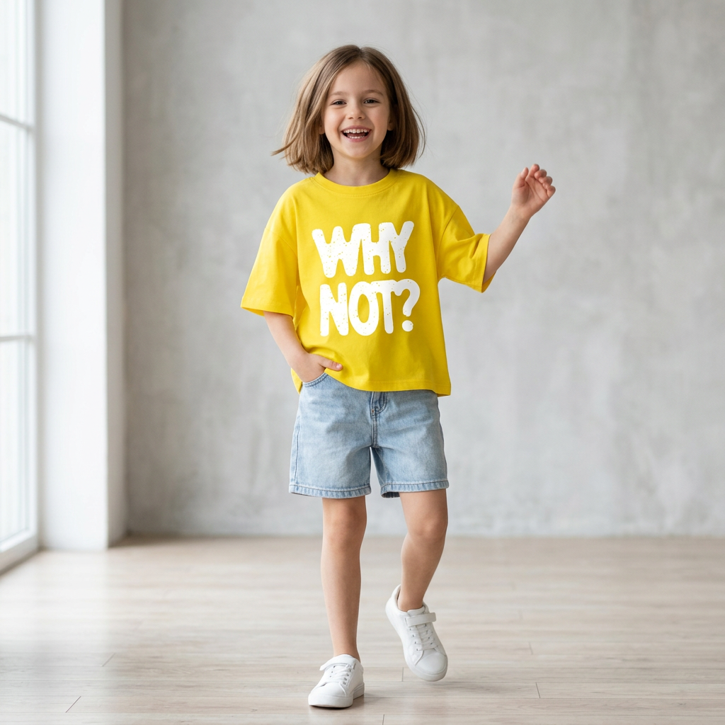 Why Not? Kids T-shirt view 2