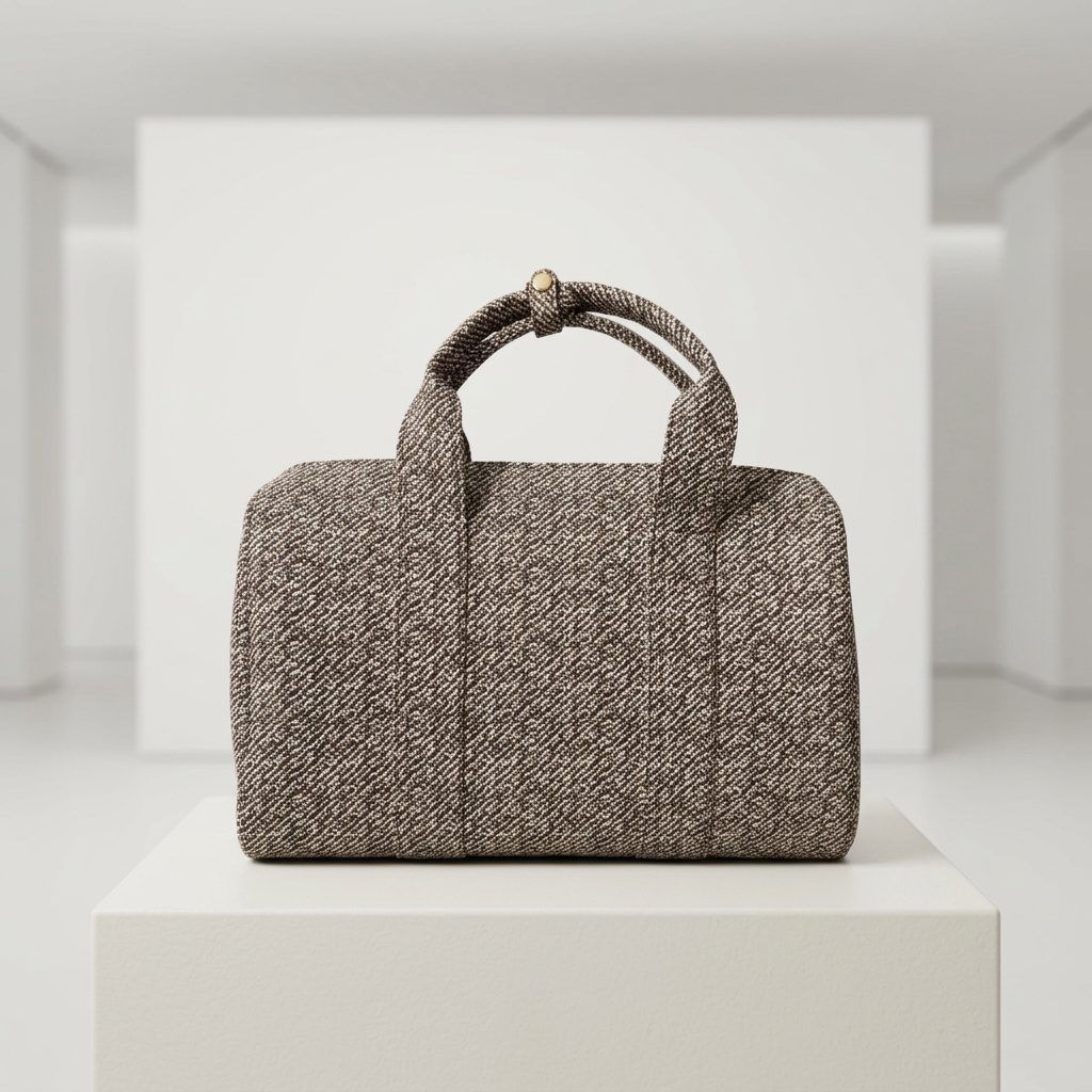 Designer Tweed Handbag view 2