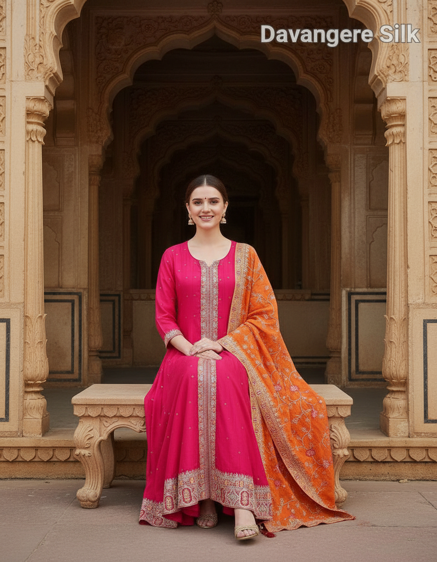 Festive Anarkali Suit view 5