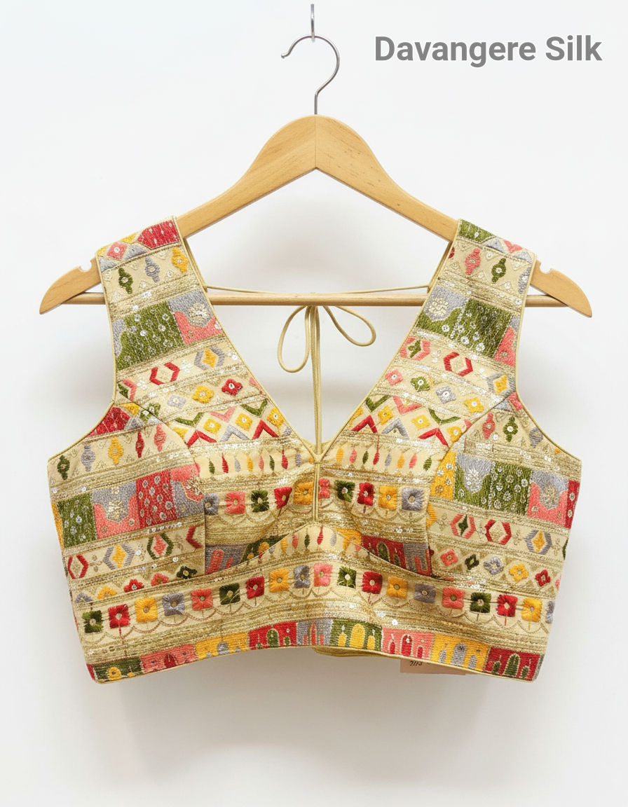 Davangere Silk Blouse