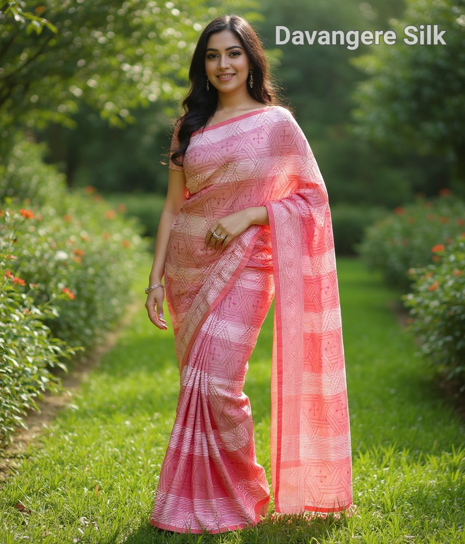 Embroidery Cotton Saree