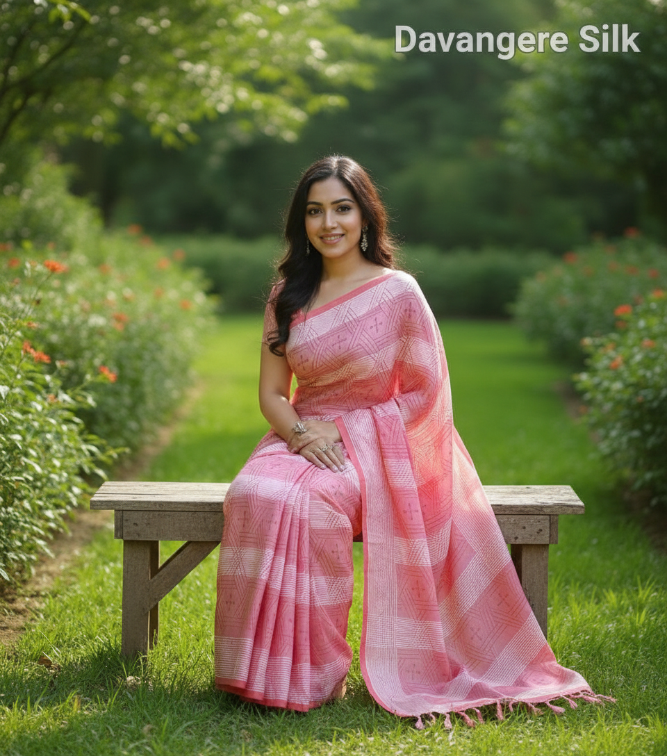 Embroidery Cotton Saree view 2