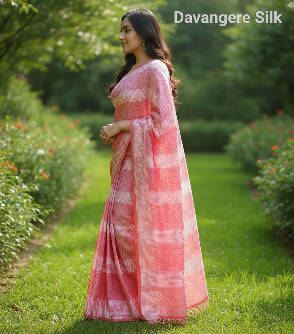 Embroidery Cotton Saree view 4