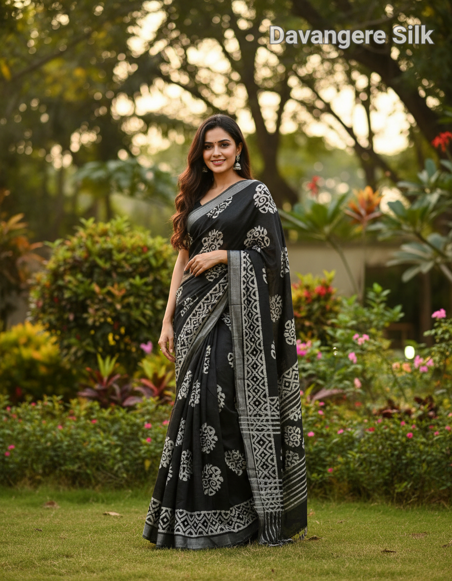 Cotton Saree view 4