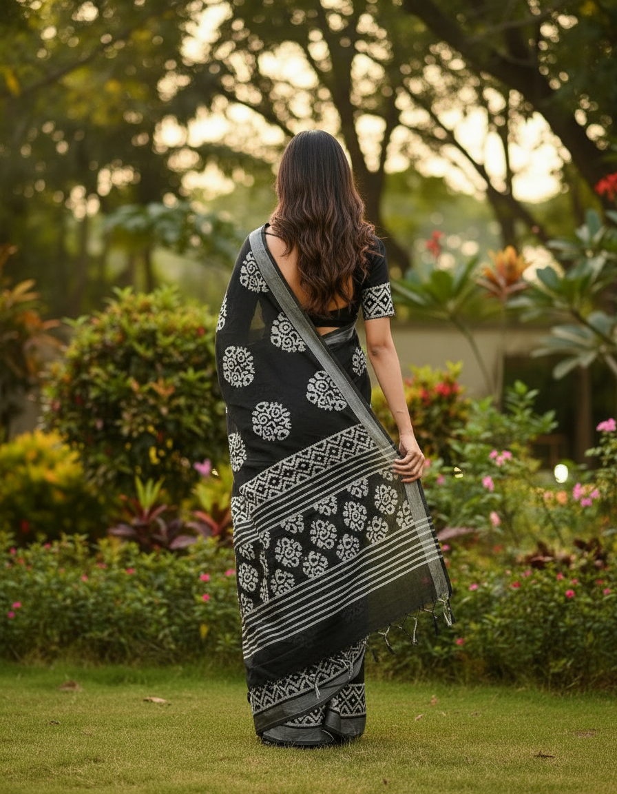 Cotton Saree view 3