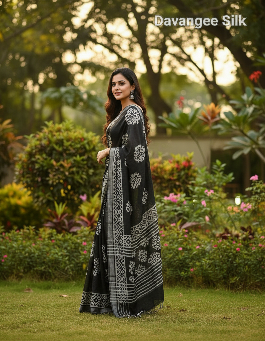 Cotton Saree view 2