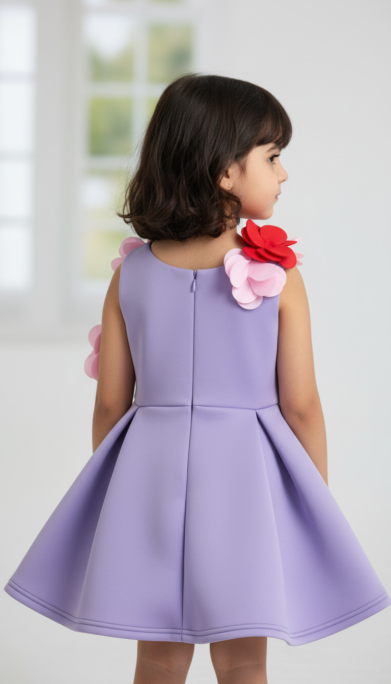 Floral Embellished Dress view 4