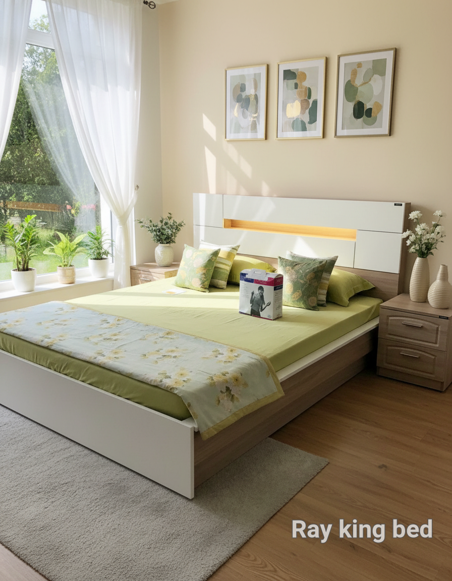 Godrej Ray King Bed