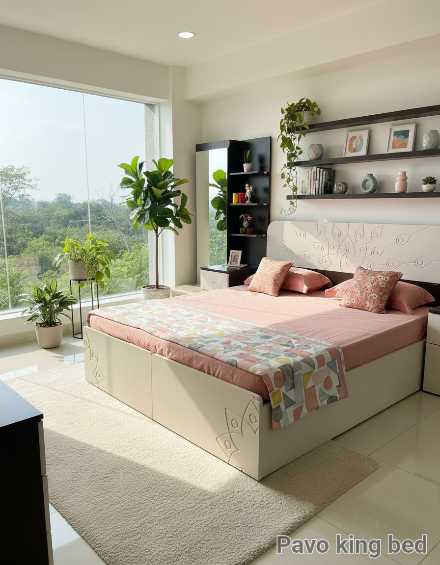 Godrej Pavo King Bed