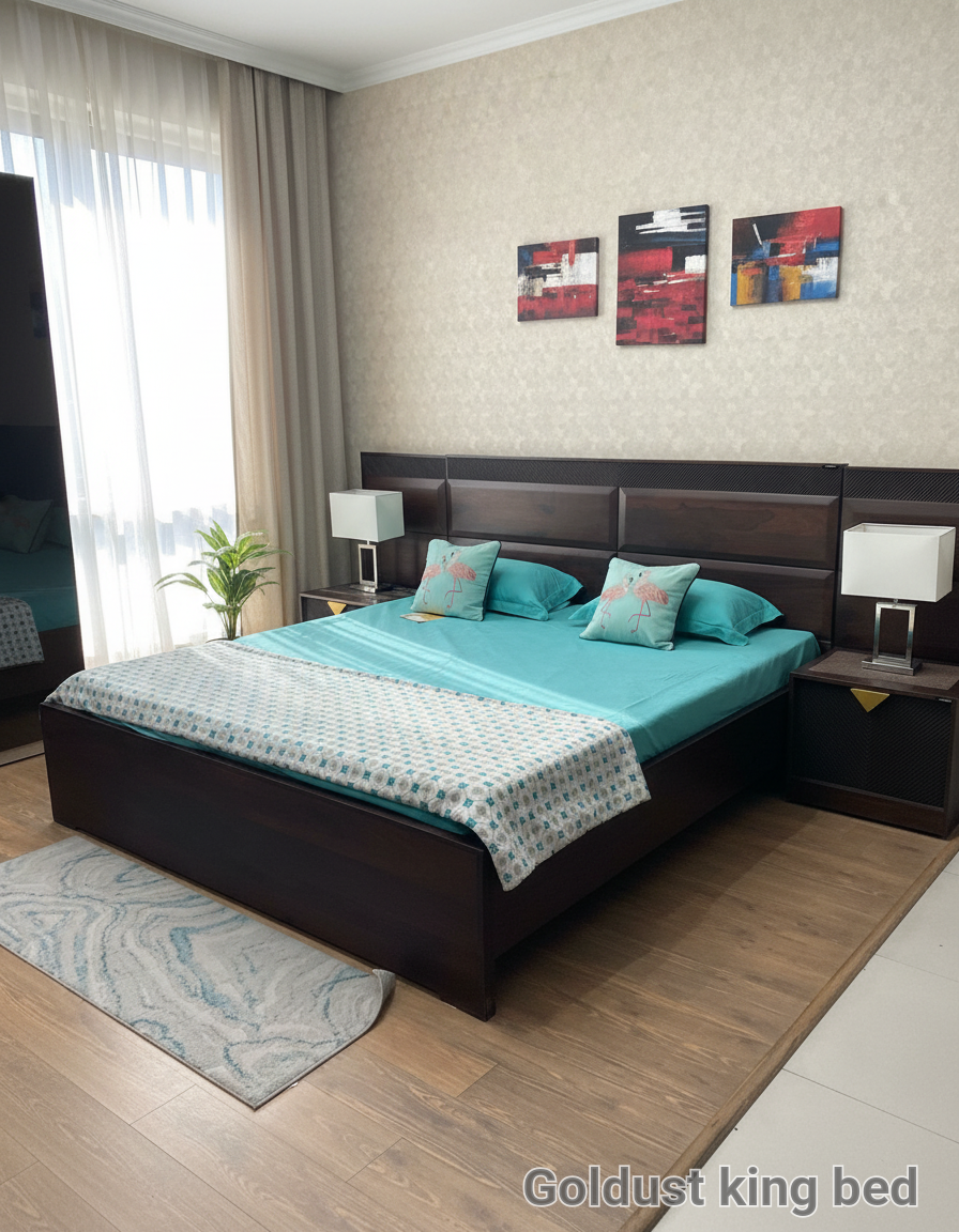 Godrej Goldust King Bed