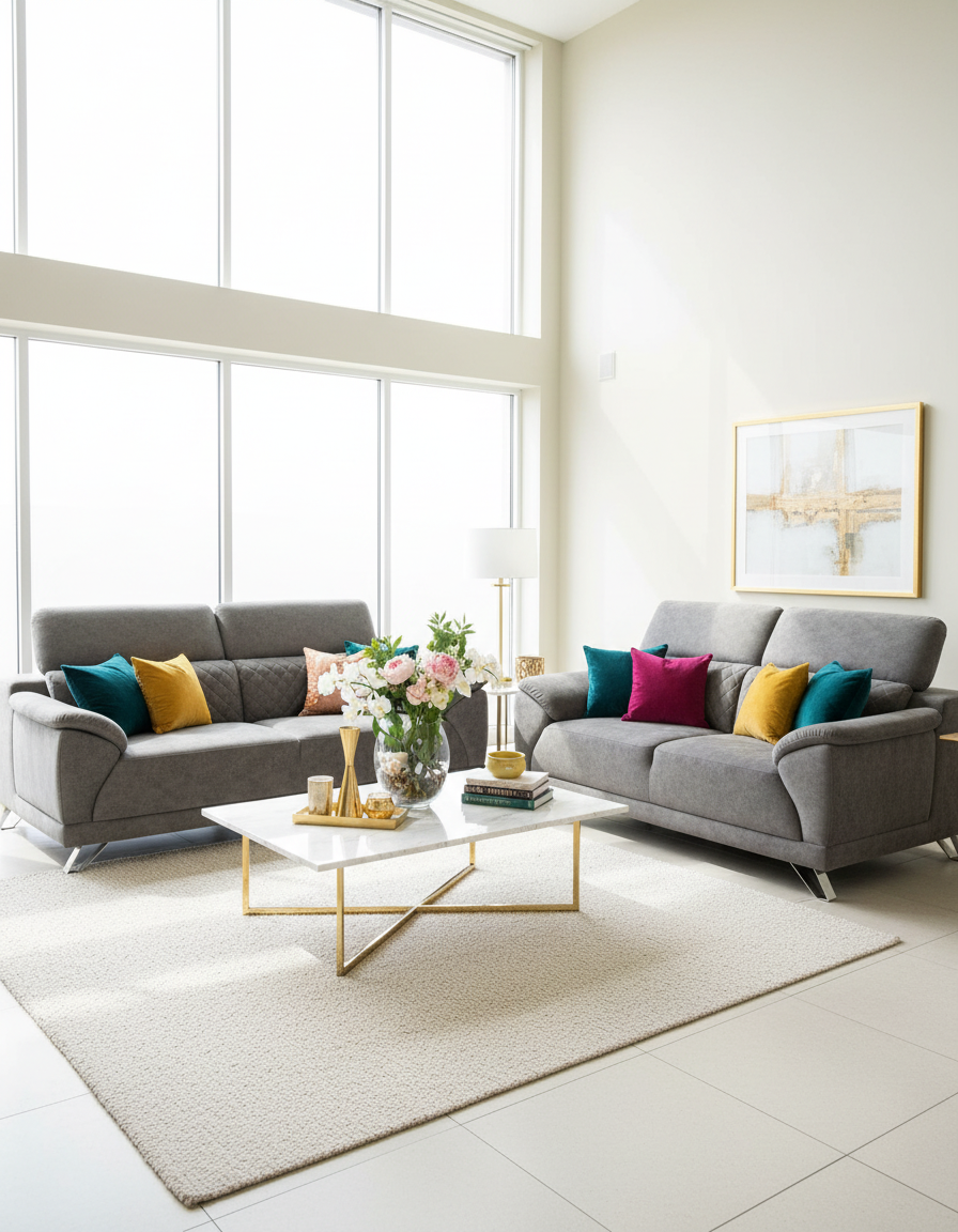 Damro Leon Sofa Set
