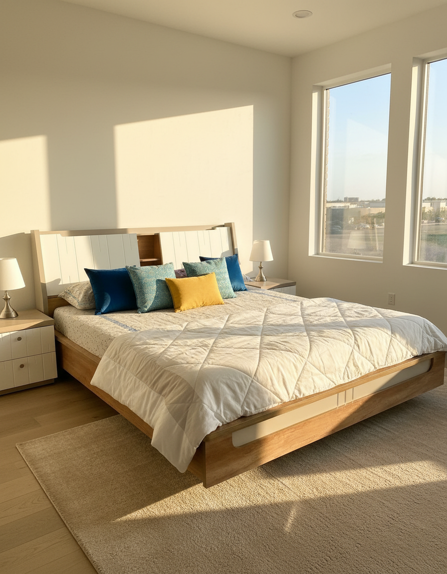 Felicity King Hydraulic Bed
