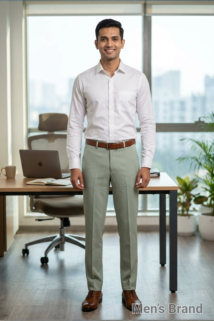 Mens Brand Formal Trousers view 2