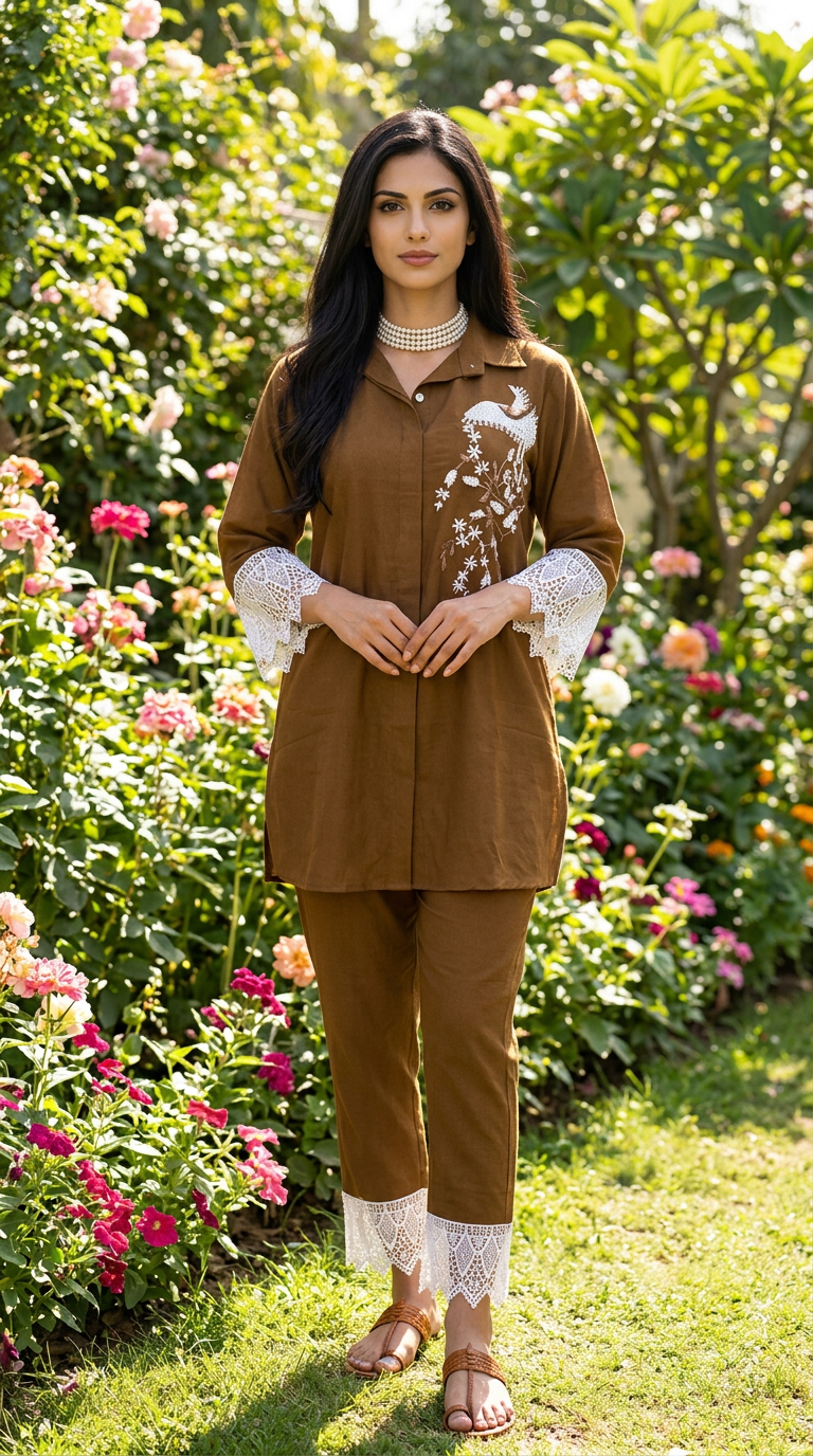 Embroidery Cordset