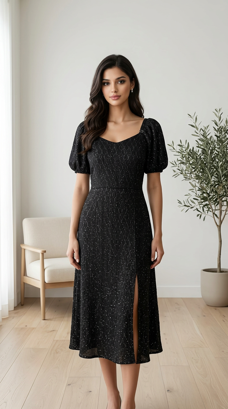 Elegant Midi Dress view 5