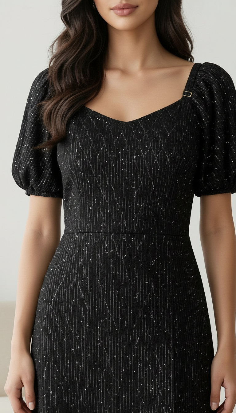 Elegant Midi Dress view 3