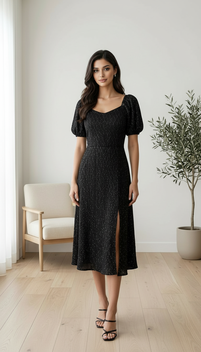 Elegant Midi Dress view 4