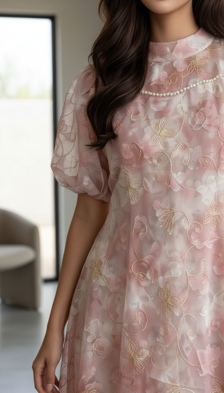 Embroidery Dress view 3