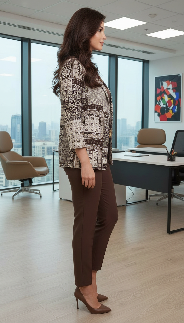 Chic Blazer Set view 2