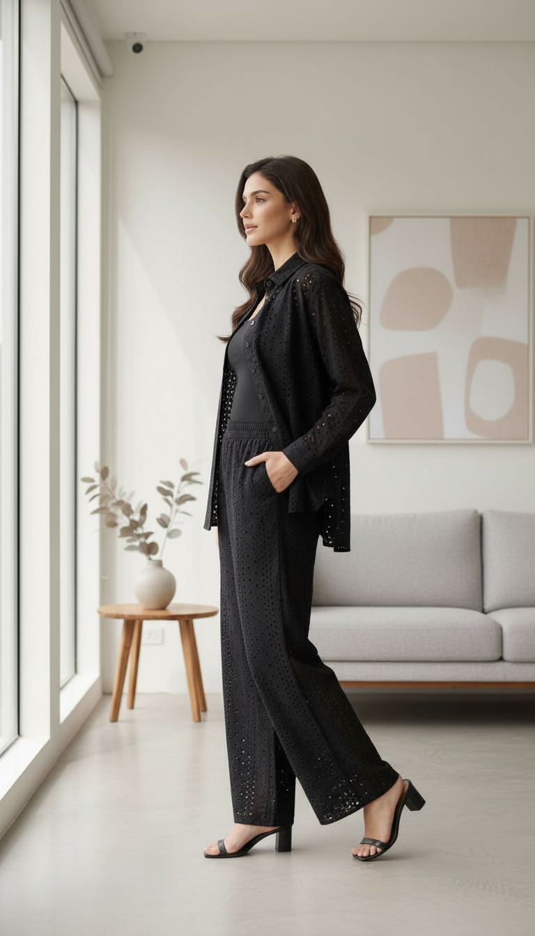 Luxe Eyelet Cordset view 2