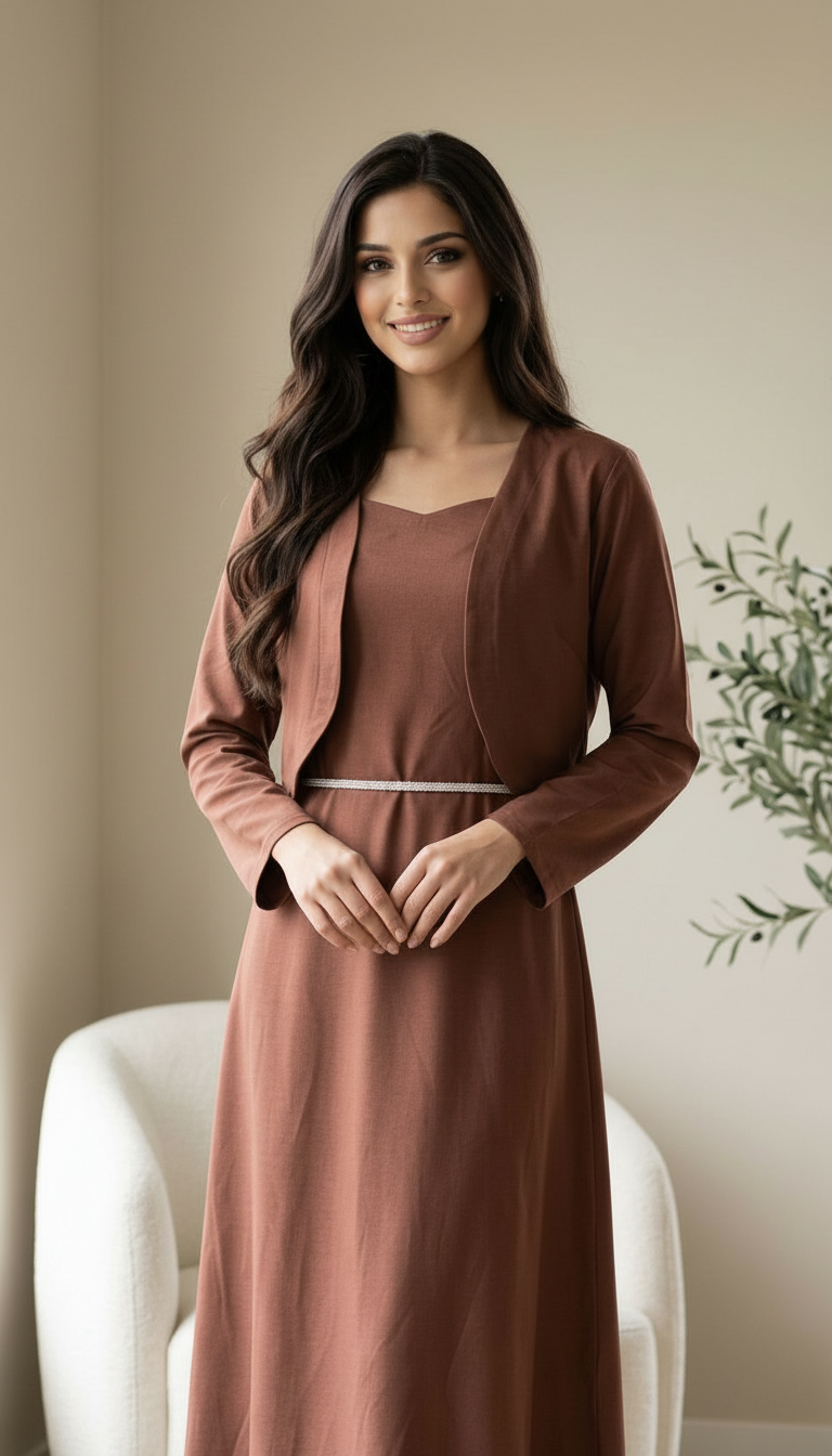 A-line Long Dress view 2