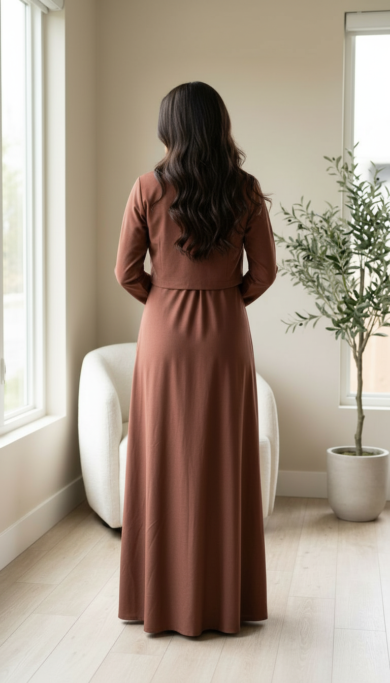 A-line Long Dress view 4