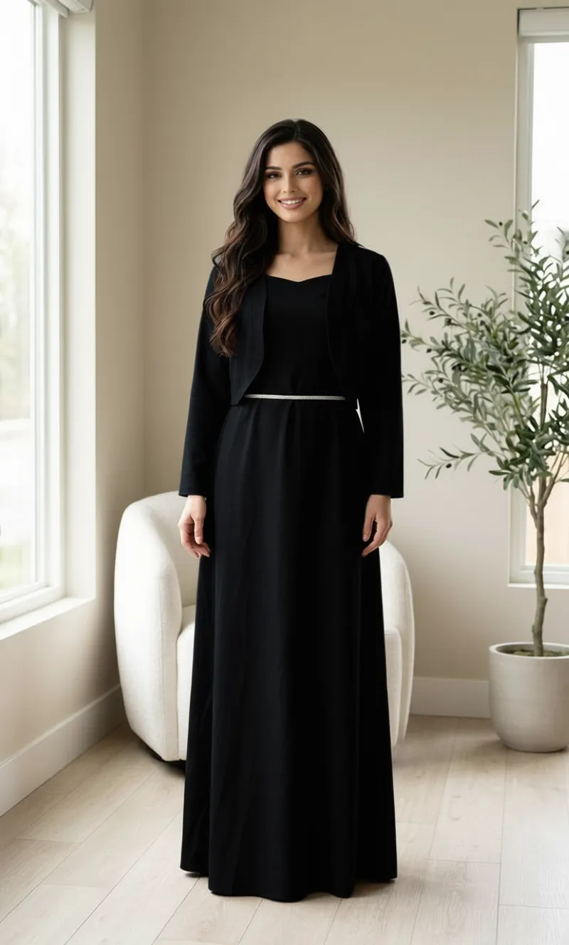 A-Line Long Dress view 5