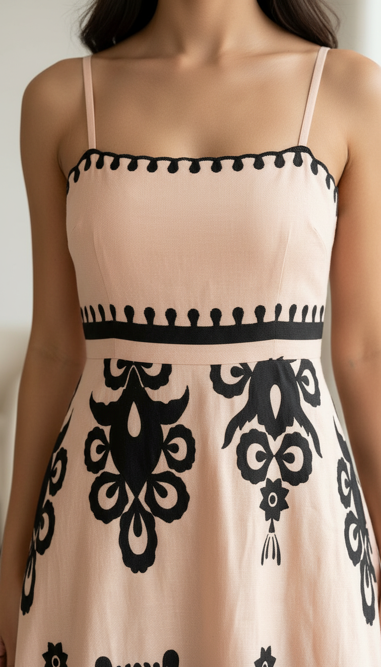 Straps Flowy Dress view 2