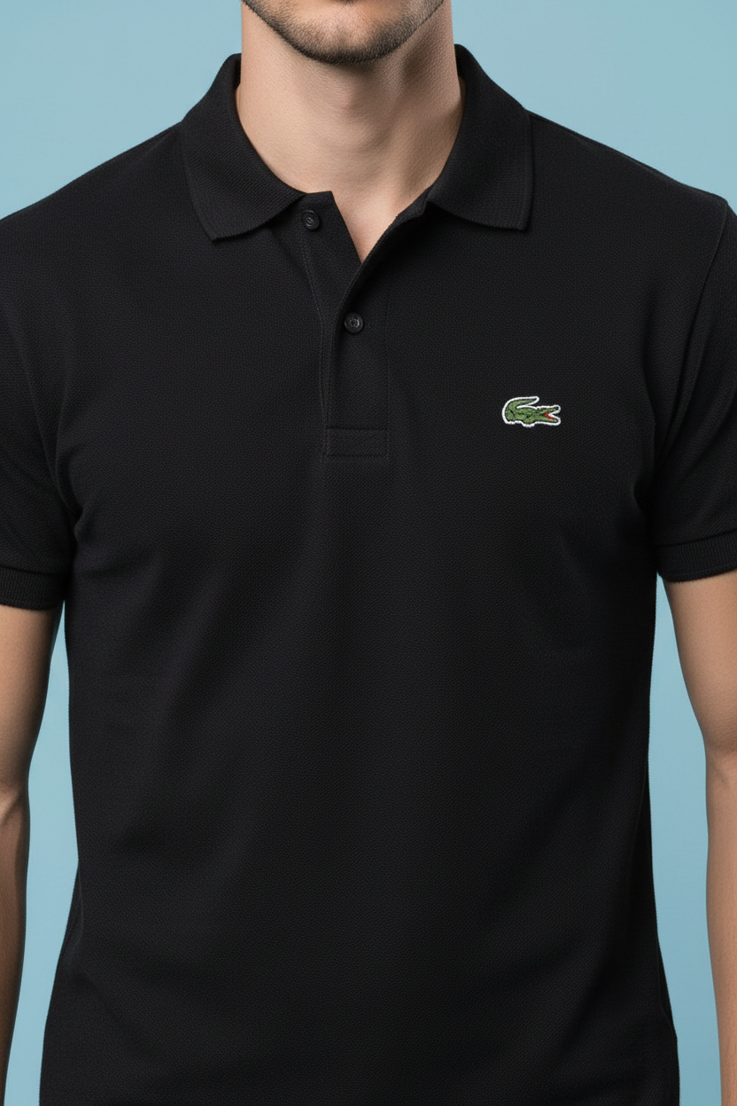 Lacoste Polo Shirt Black view 5