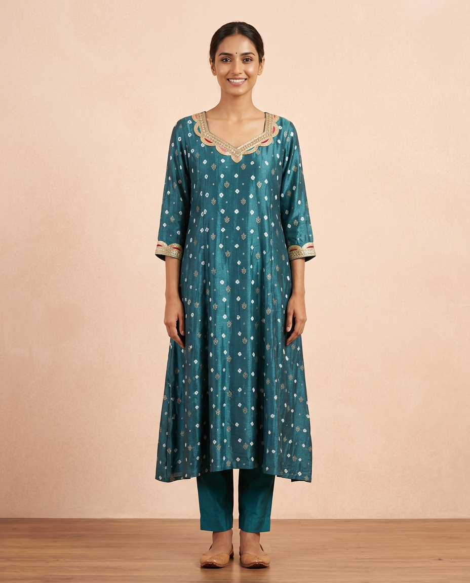 Label QIS Embellished Kurta