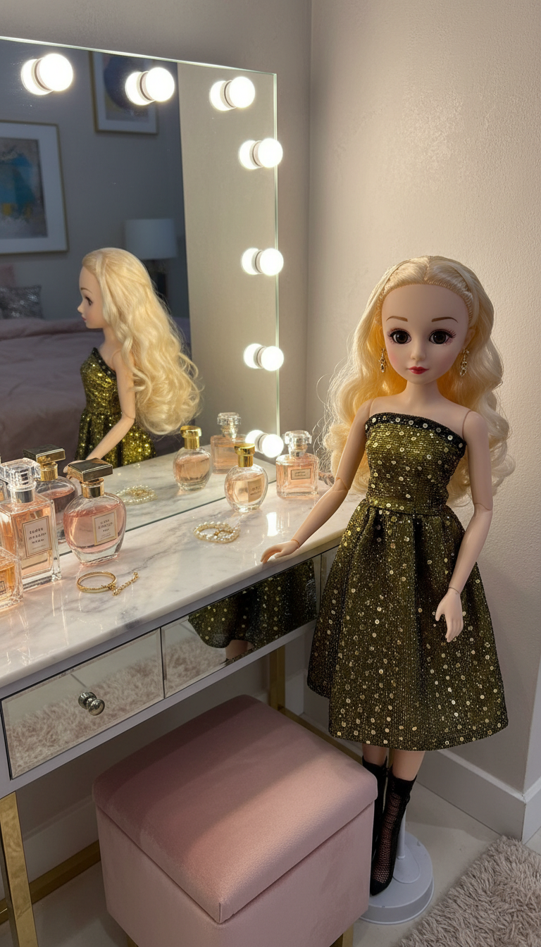 Glam Doll with Sparkling Dress view 5
