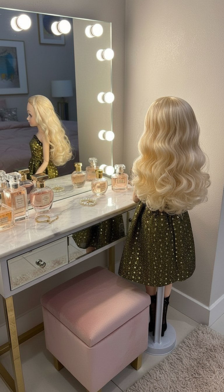 Glam Doll with Sparkling Dress view 3