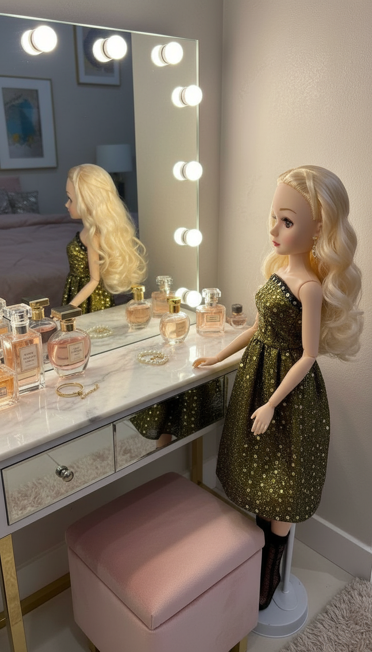 Glam Doll with Sparkling Dress view 2