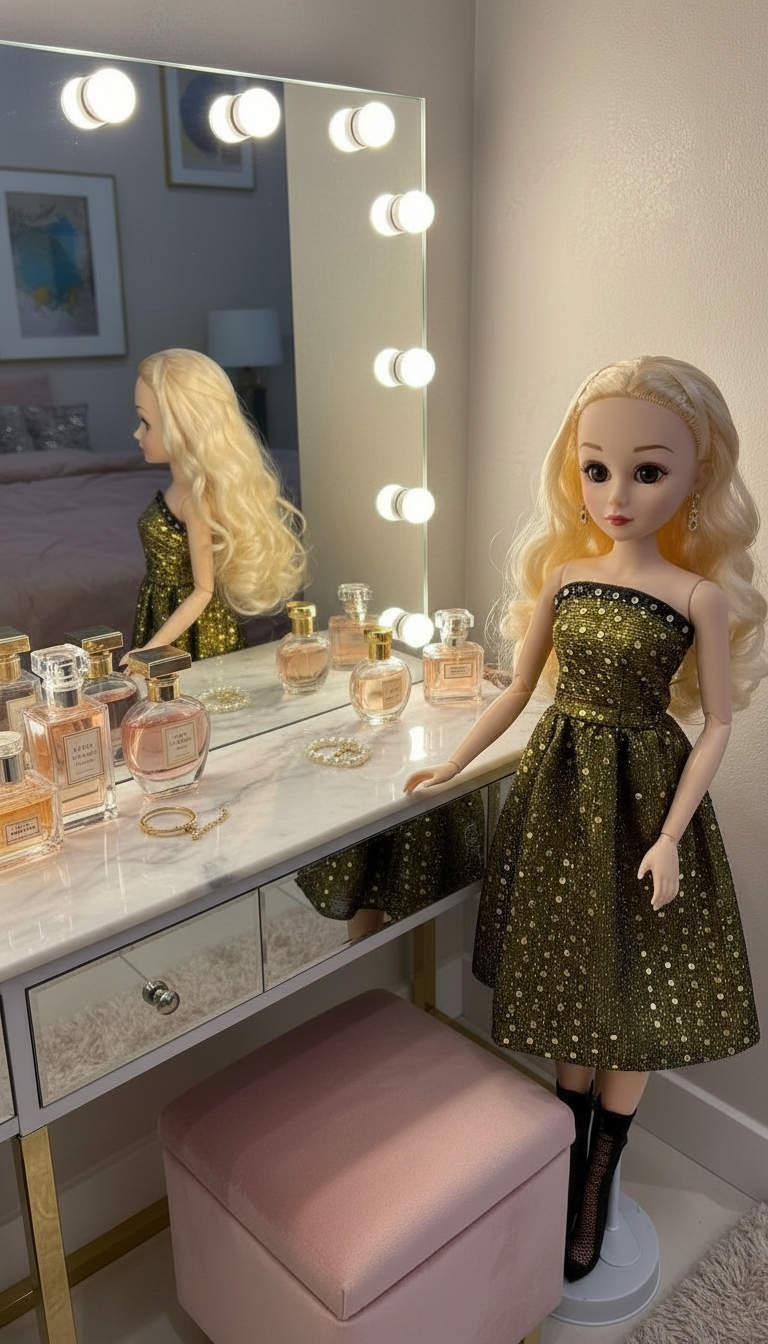 Glam Doll with Sparkling Dress view 4