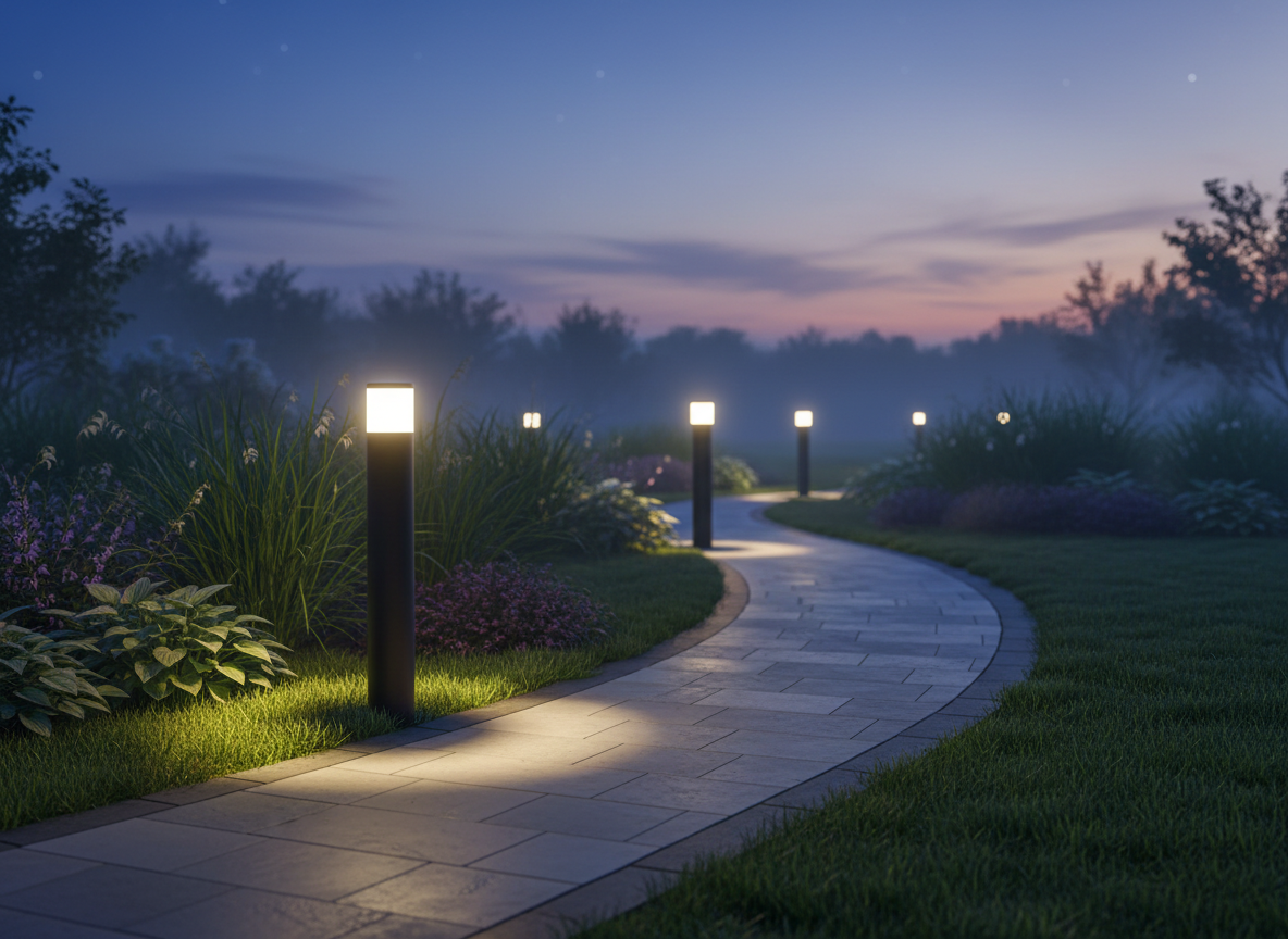 Outdoor Bollard Light