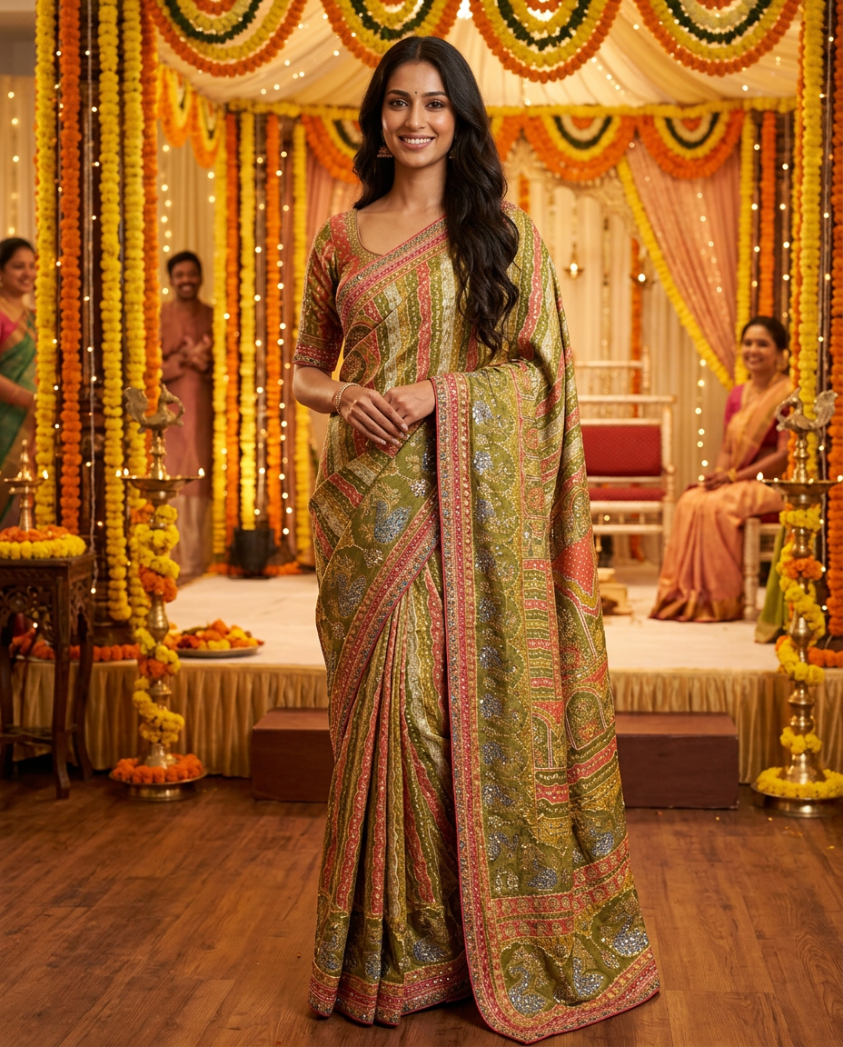 Elegant Traditional Saree