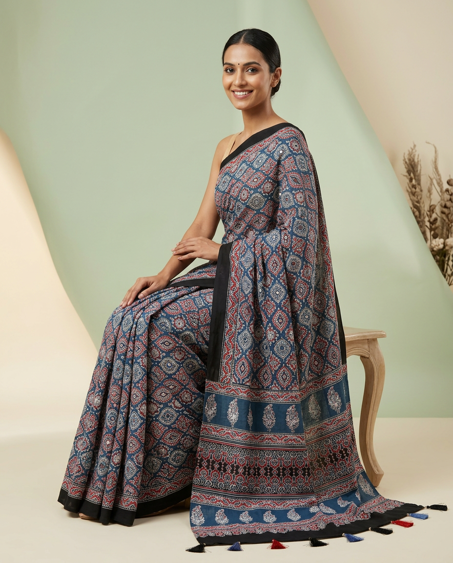 Aajrakh Print Fabric