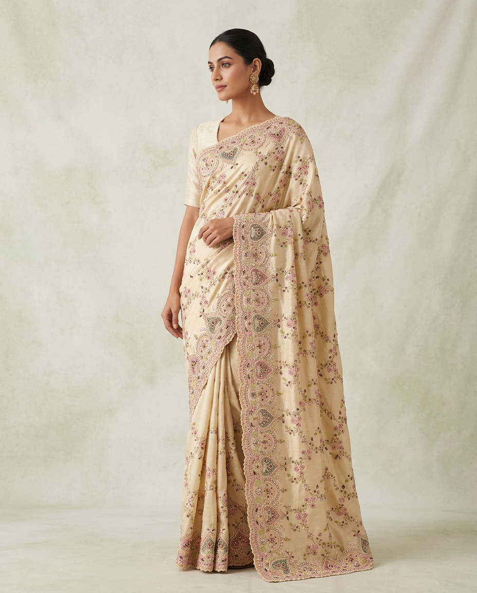 Embroidered Sareees